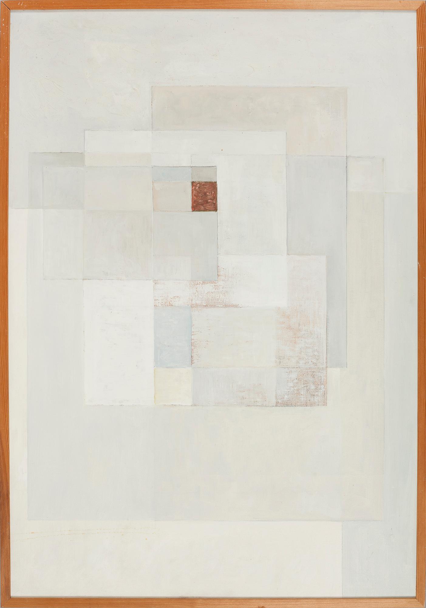 SVEN AXEL HANSSON, oil on canvas, signed and dated 1977 à tergo.