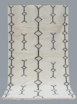 A rug, Morocco, ca 253 x 160 cm.