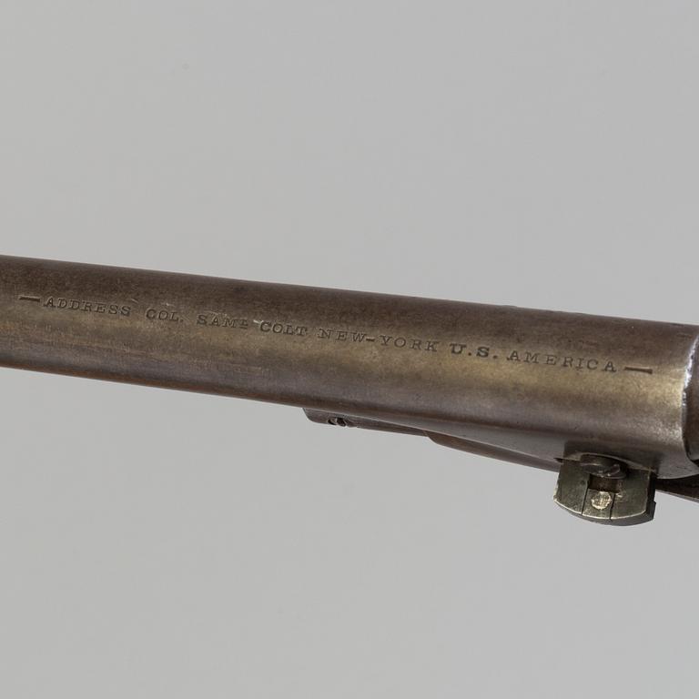 SLAGLÅSREVOLVER, Colt 1860 Army.