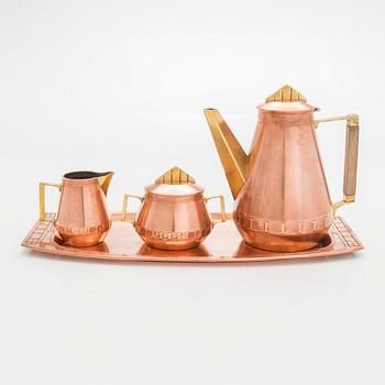 An early 20th century  4-piece coffee set.