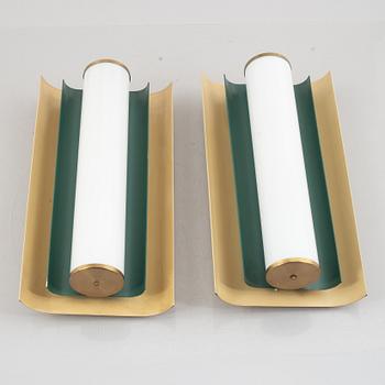 Cebe, a pair of wall lamps model "A 4314", Svalöv, 1940s.