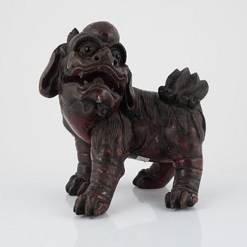 A Japanese Shishi lion, Meiji, around 1900.