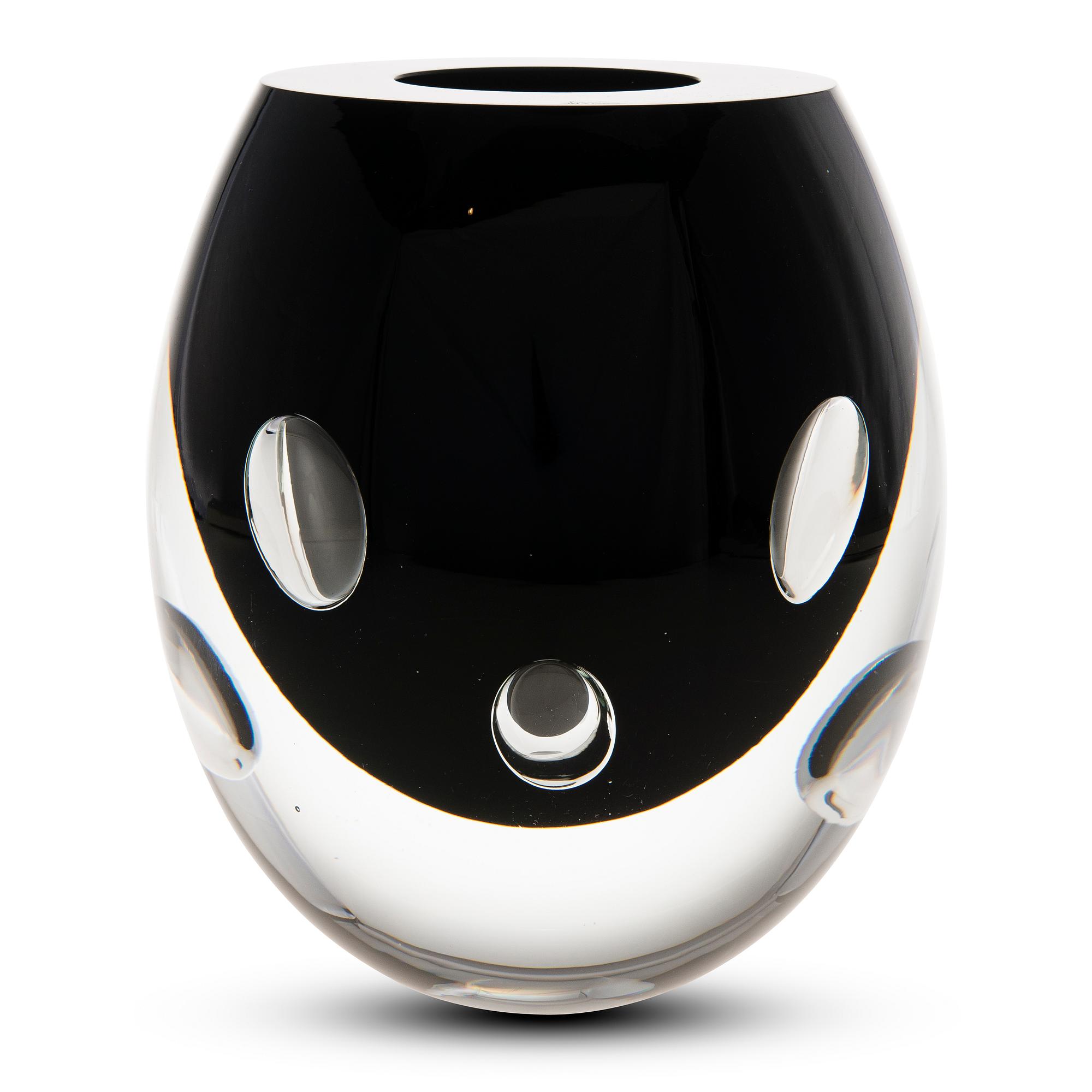 Timo Sarpaneva, A 'Claritas' glass sculpture, signed Timo Sarpaneva, 14/1989.