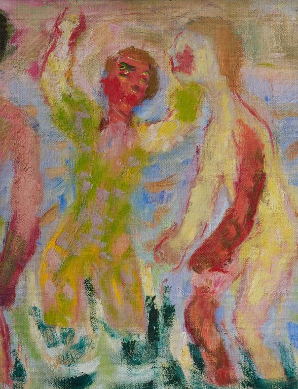 Ragnar Sandberg, "Baderskorna/Flickor i vattnet".