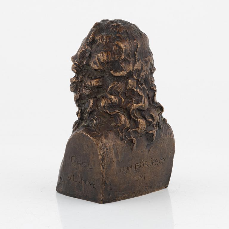 John Börjeson, a signed bronze sculpture. Height ca 17,5 cm.