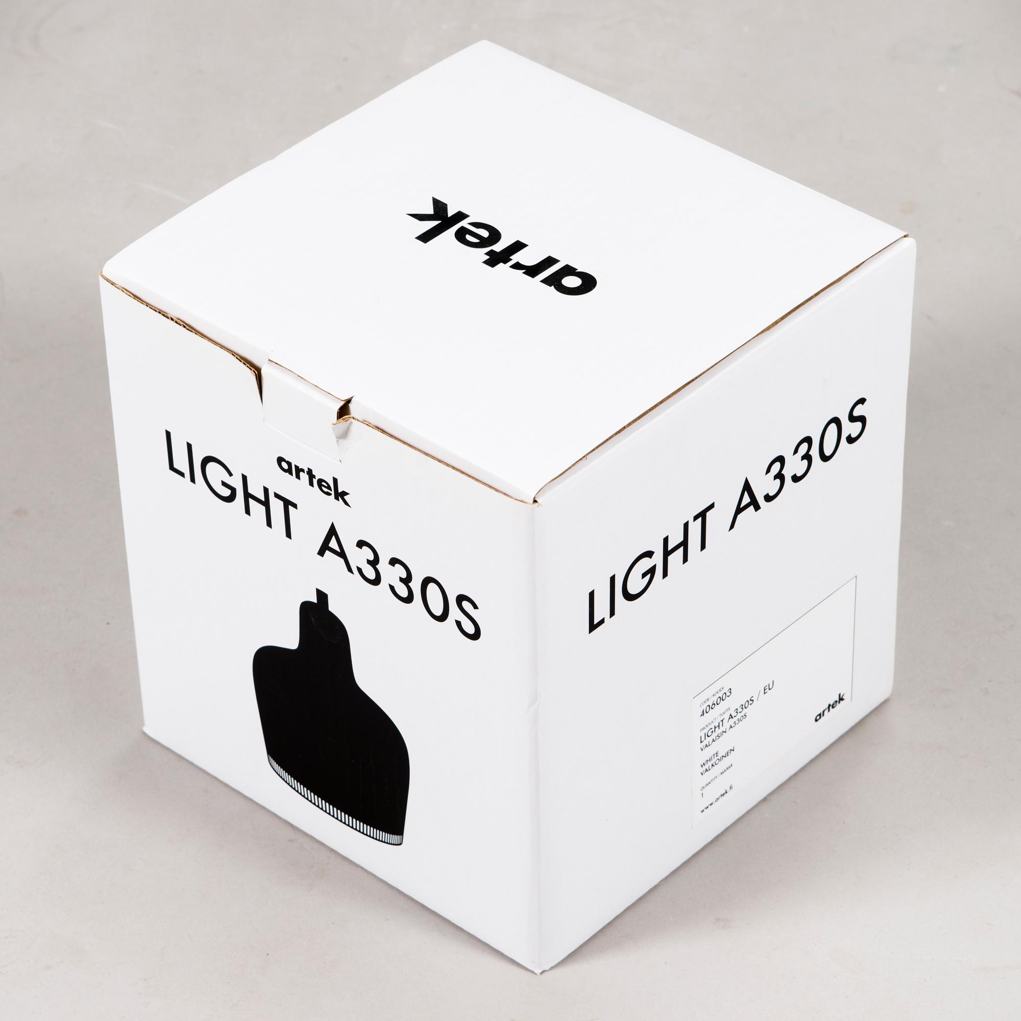 ALVAR AALTO, KATTOVALAISIN, malli A330S,  Artek, 2000-luku.