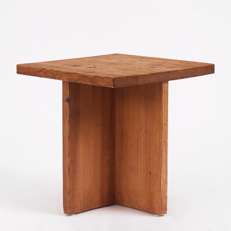 Axel Einar Hjorth, a "Lovö" stained pine table, Nordiska Kompaniet 1930s.