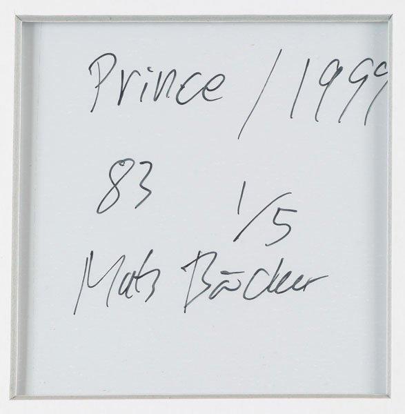 Mats Bäcker, "Prince, Stockholm, 1983".