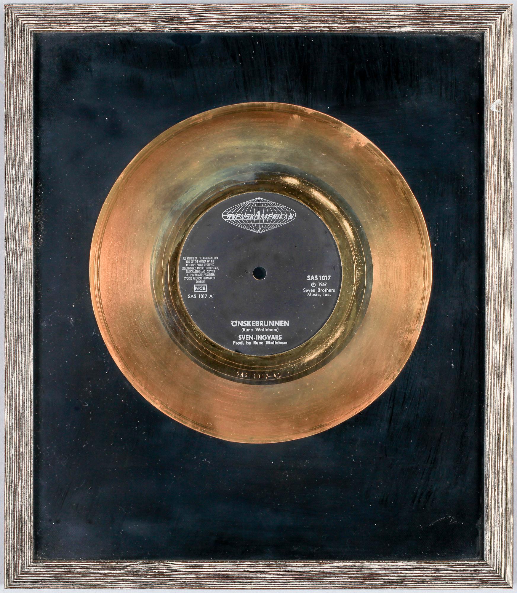 GULDSKIVOR, 2st, Sven-Ingvars, 1967.
