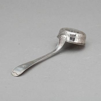 STRÖARE, silver, Magnus Ljungqvist, Kristianstad, 1791. Vikt ca 66 gram.