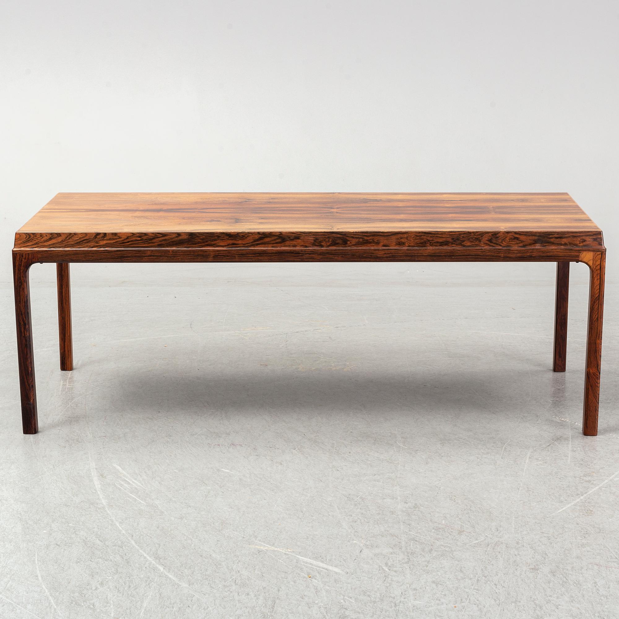 A 1960s coffee table.