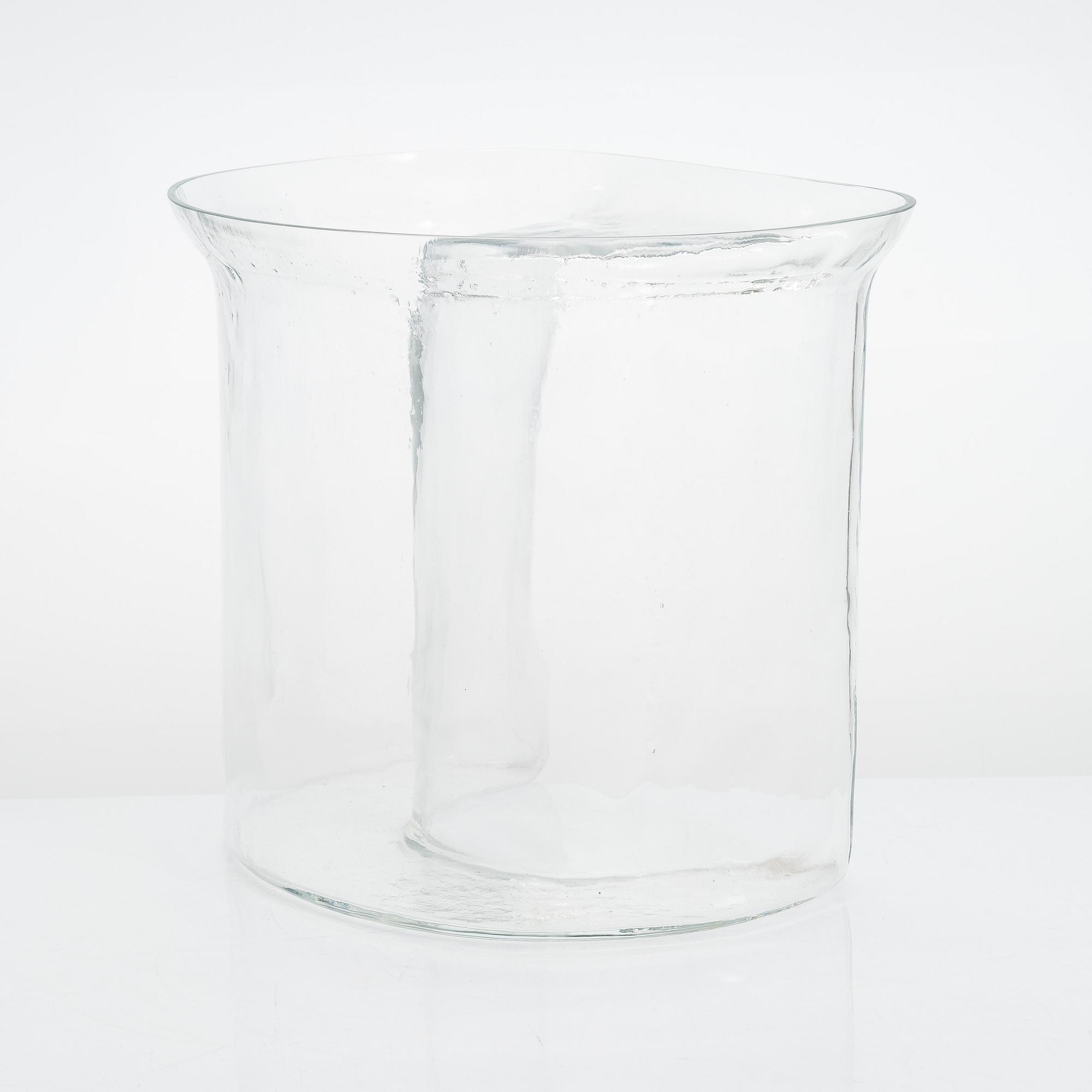 Timo Sarpaneva, a 1960's art glass object, signed Timo Sarpaneva.