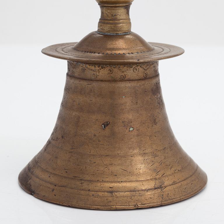 A Central European candlestick probably 16th and 19th centuries.