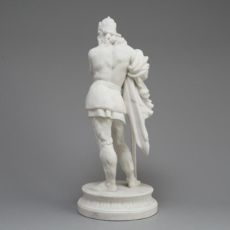 A LATE 19TH CENTURY PARIAN FIGURE, Gustafsberg.