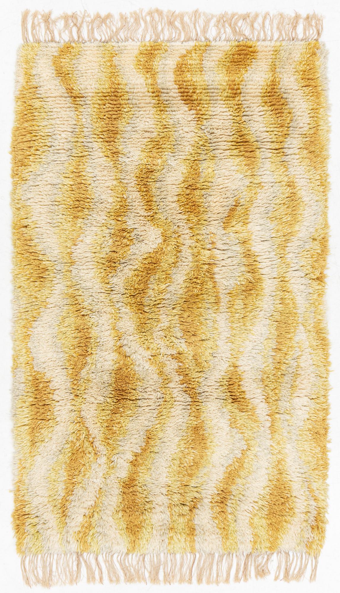 Viola Gråsten, attributed to, a knotted pile, 1950'w/60's, c. 195 x 120 cm.