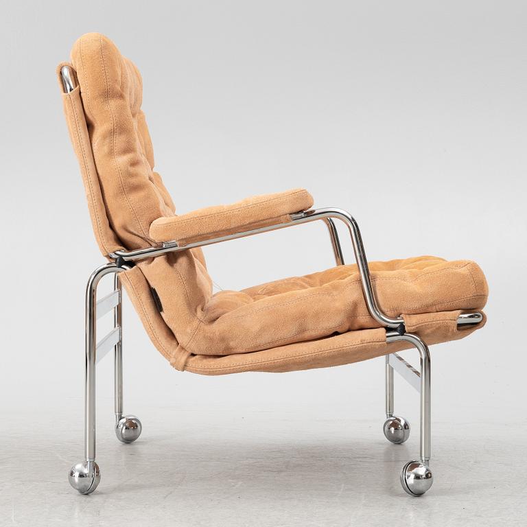 Bruno Mathsson, a 'Karin' armchair,  Dux. Late 20th century.