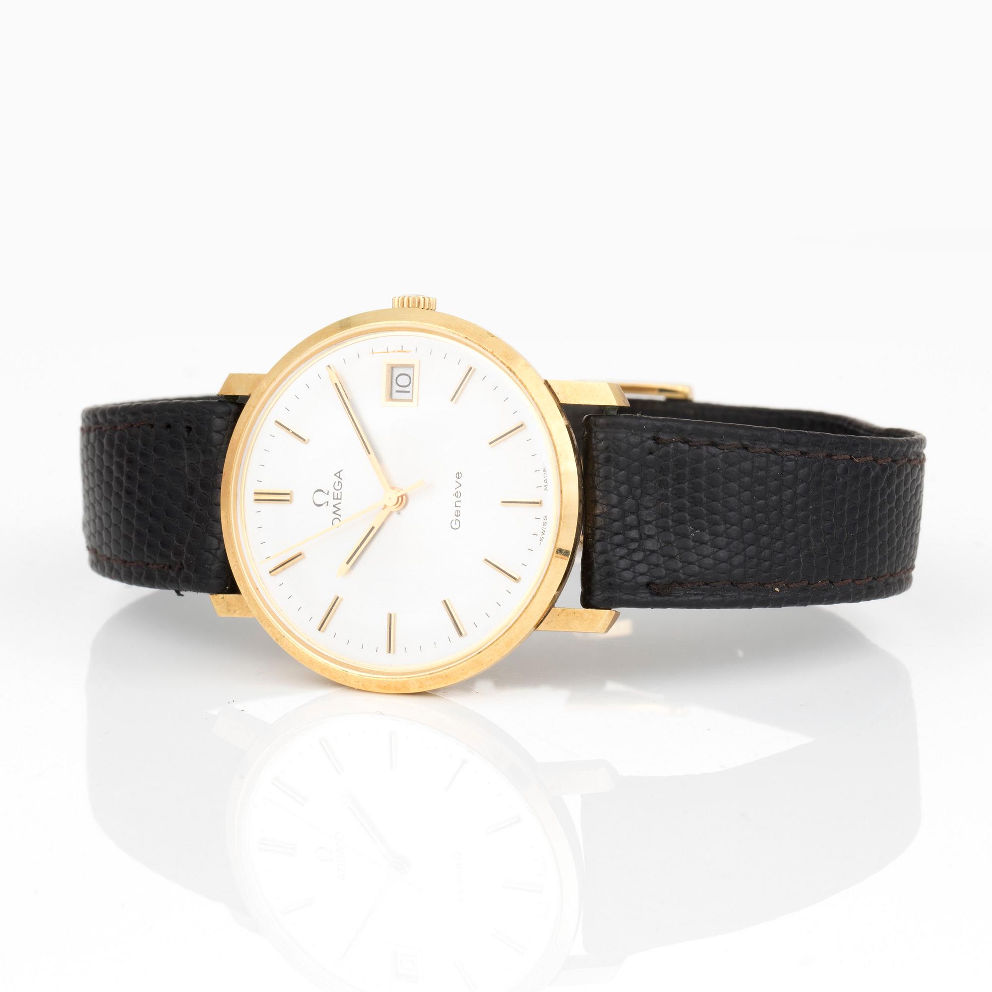 ARMBANDSUR, 'Geneve', Omega, Schweiz, ca 1972.