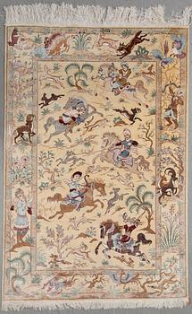 Carpet, Tabriz, 150 x 101 cm.