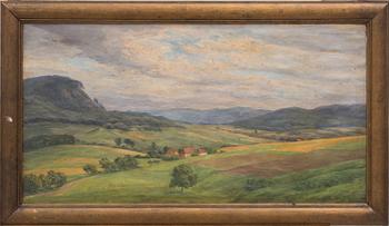 A. WERNER PARSBERG, olja på duk, signerad.