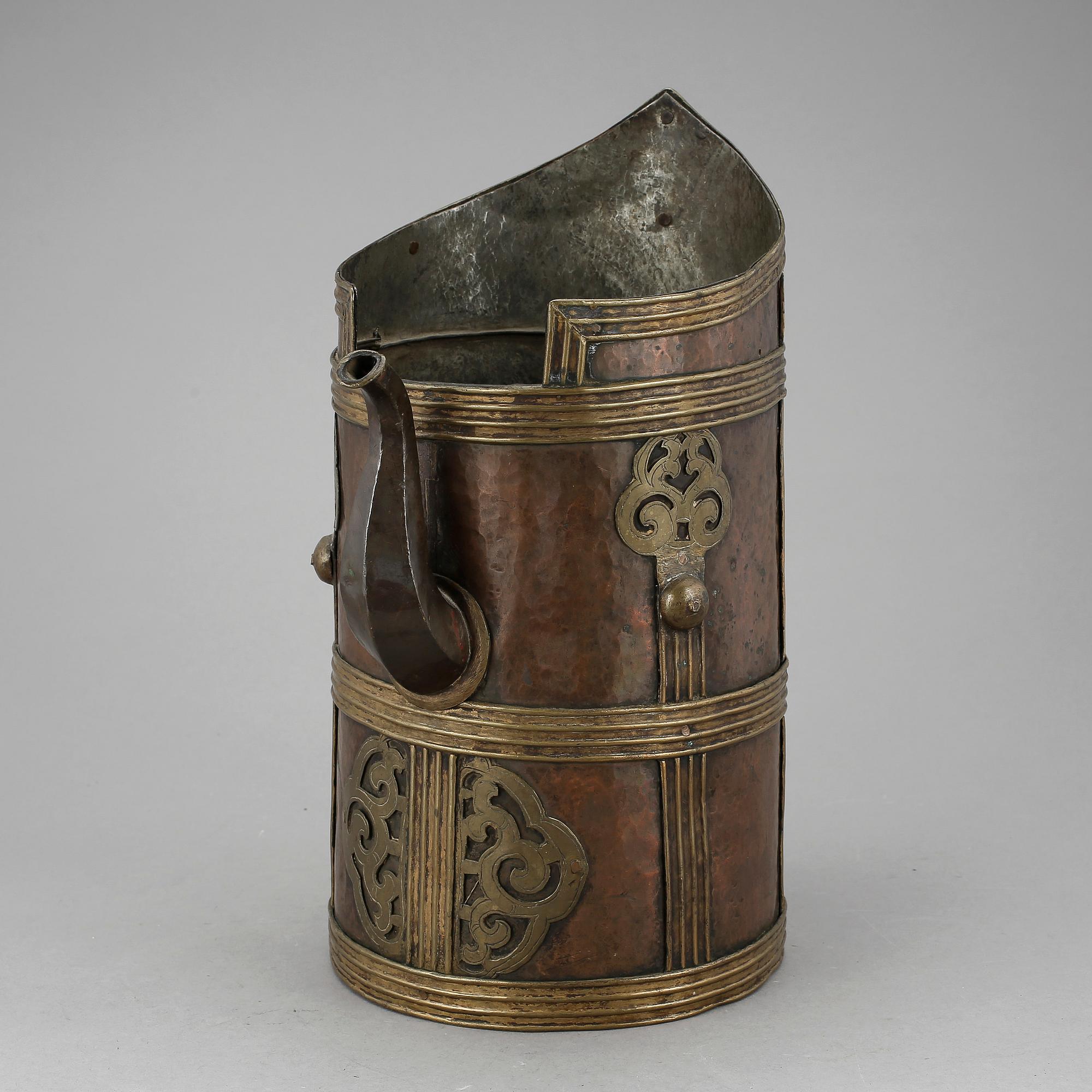 KANNA, koppar. Tibet, 1800-talets slut.