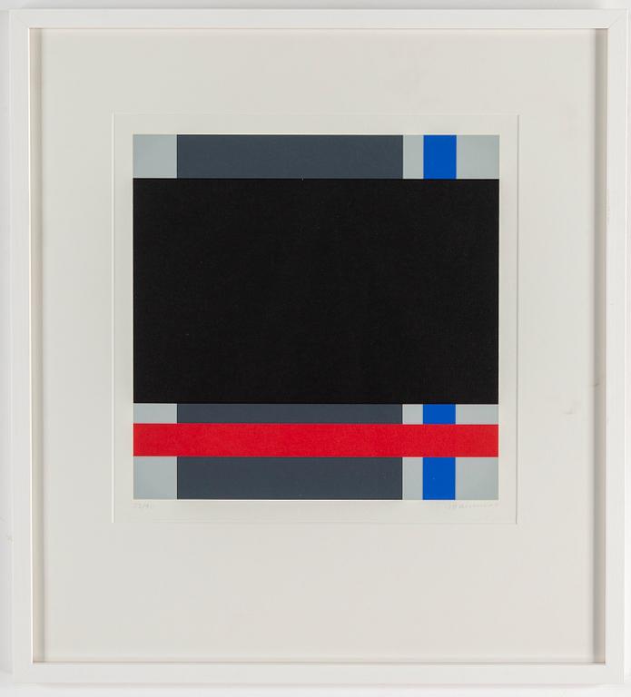 Four silkscreen by JO NIEMEYER, signed and numbered 33/90.