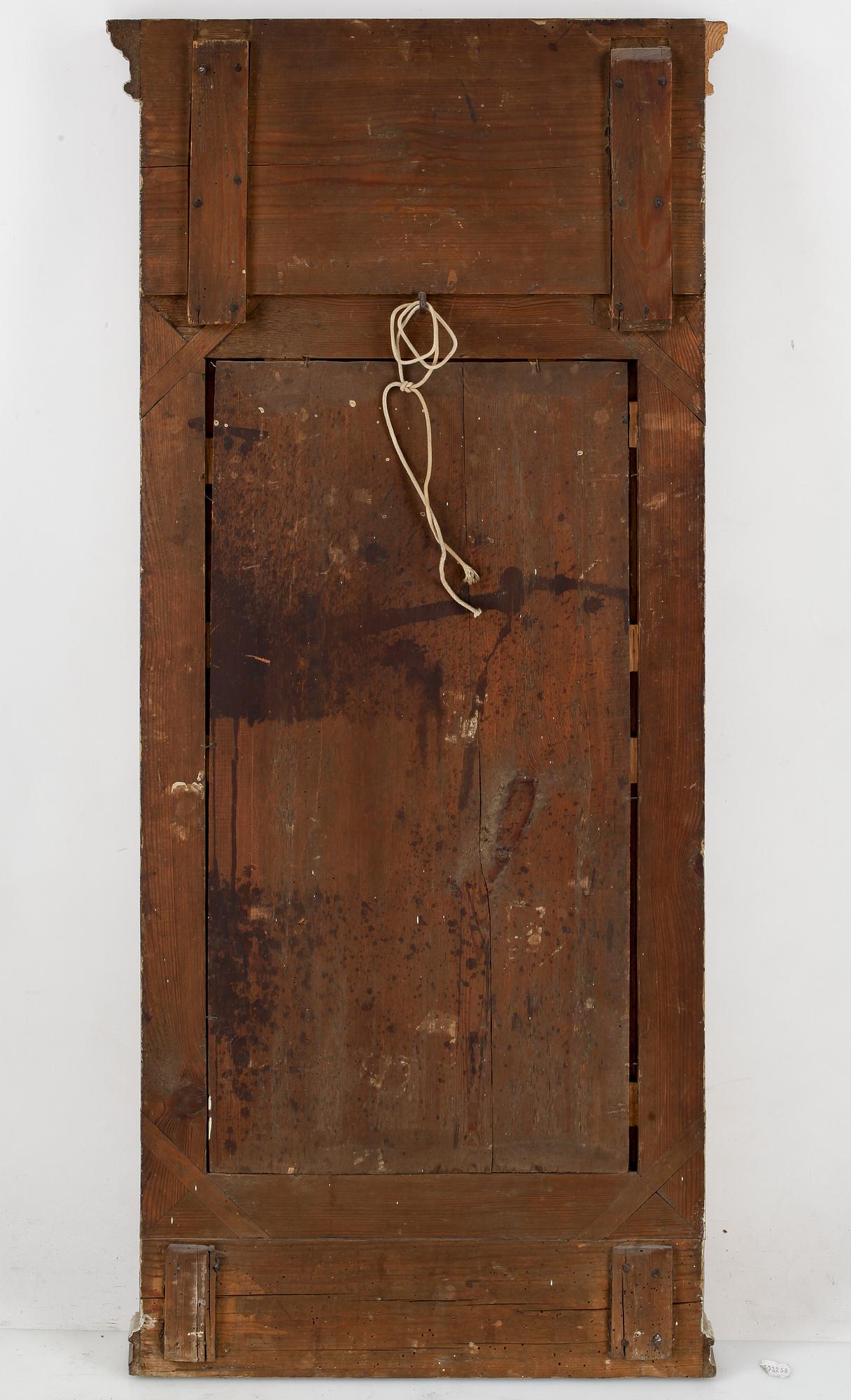SPEGEL, sengustaviansk, omkring år 1800.