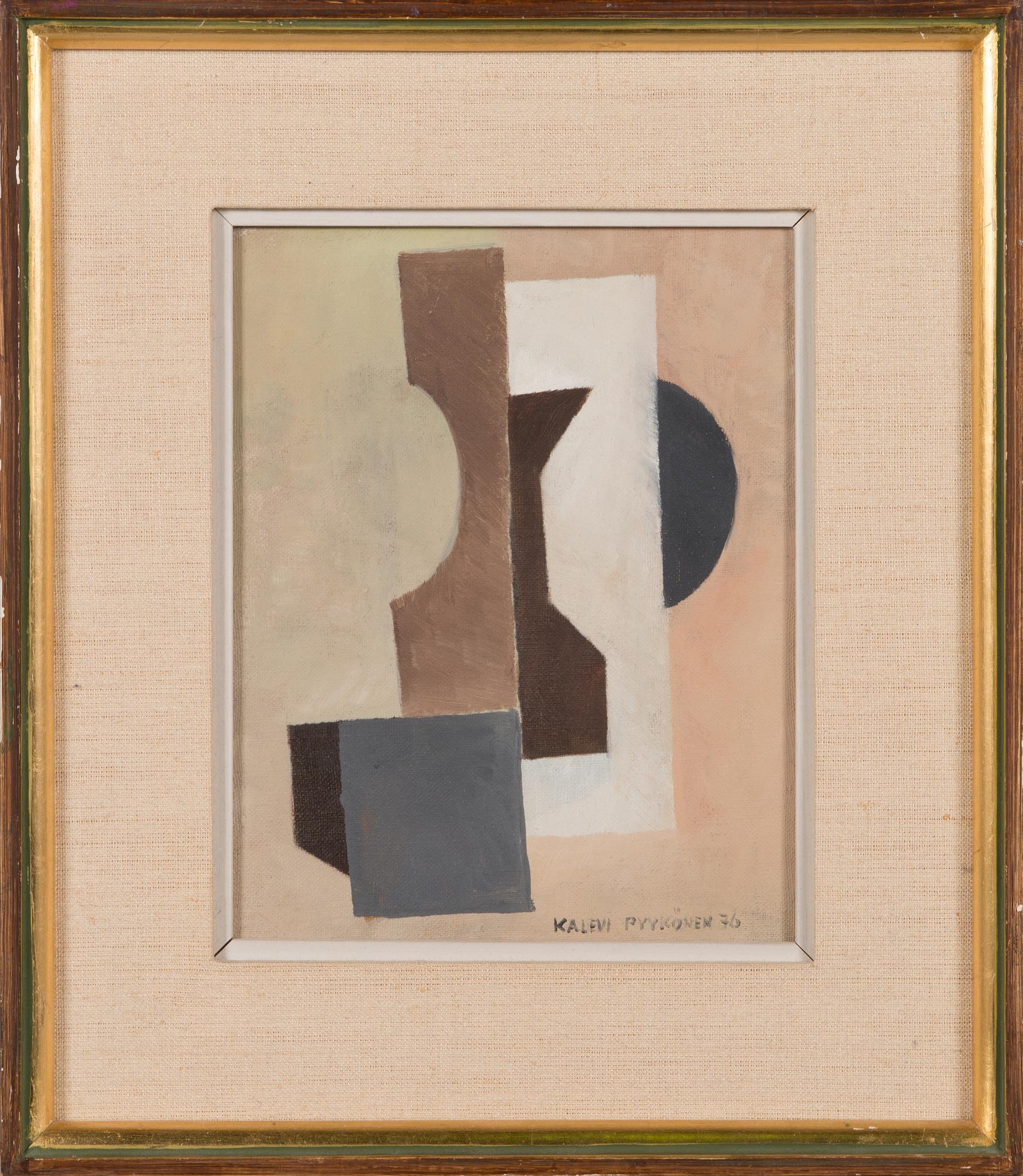 Kalevi Pyykönen, oil on canvas, signed and dated -76.