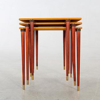 Satsbord, 3 delar, 1950-tal.