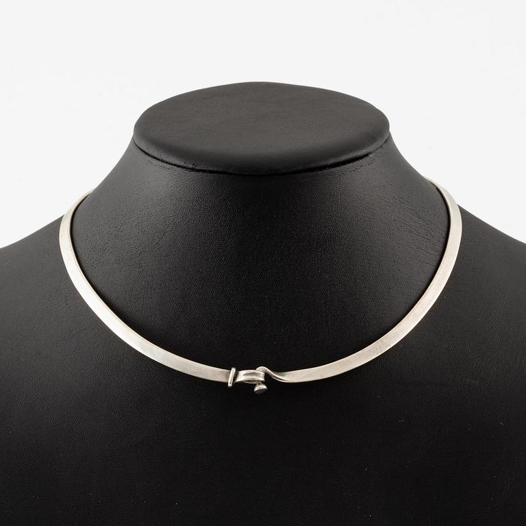 Vivianna Torun Bülow-Hübe, Necklace, silver.