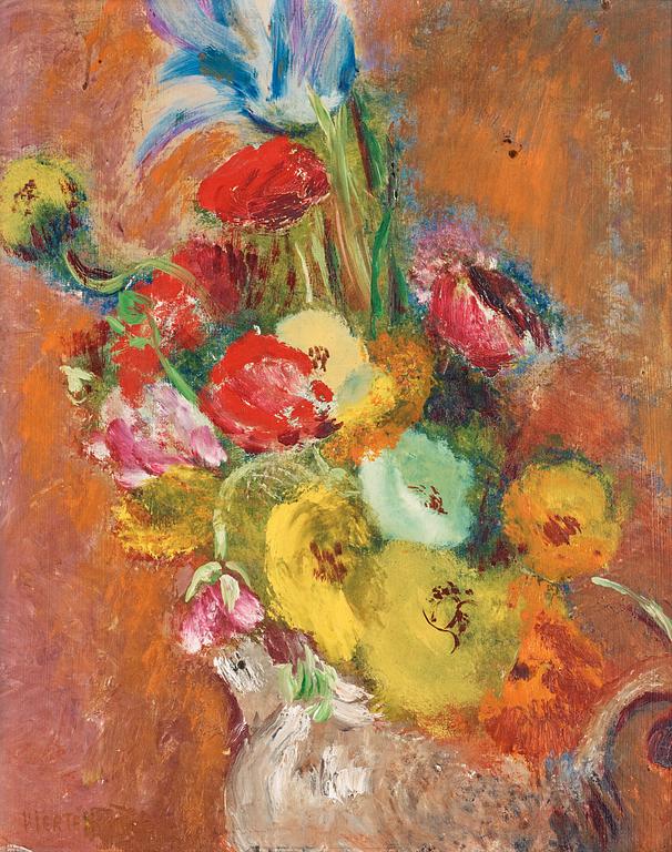 Sigrid Hjertén, Still life with flowers.