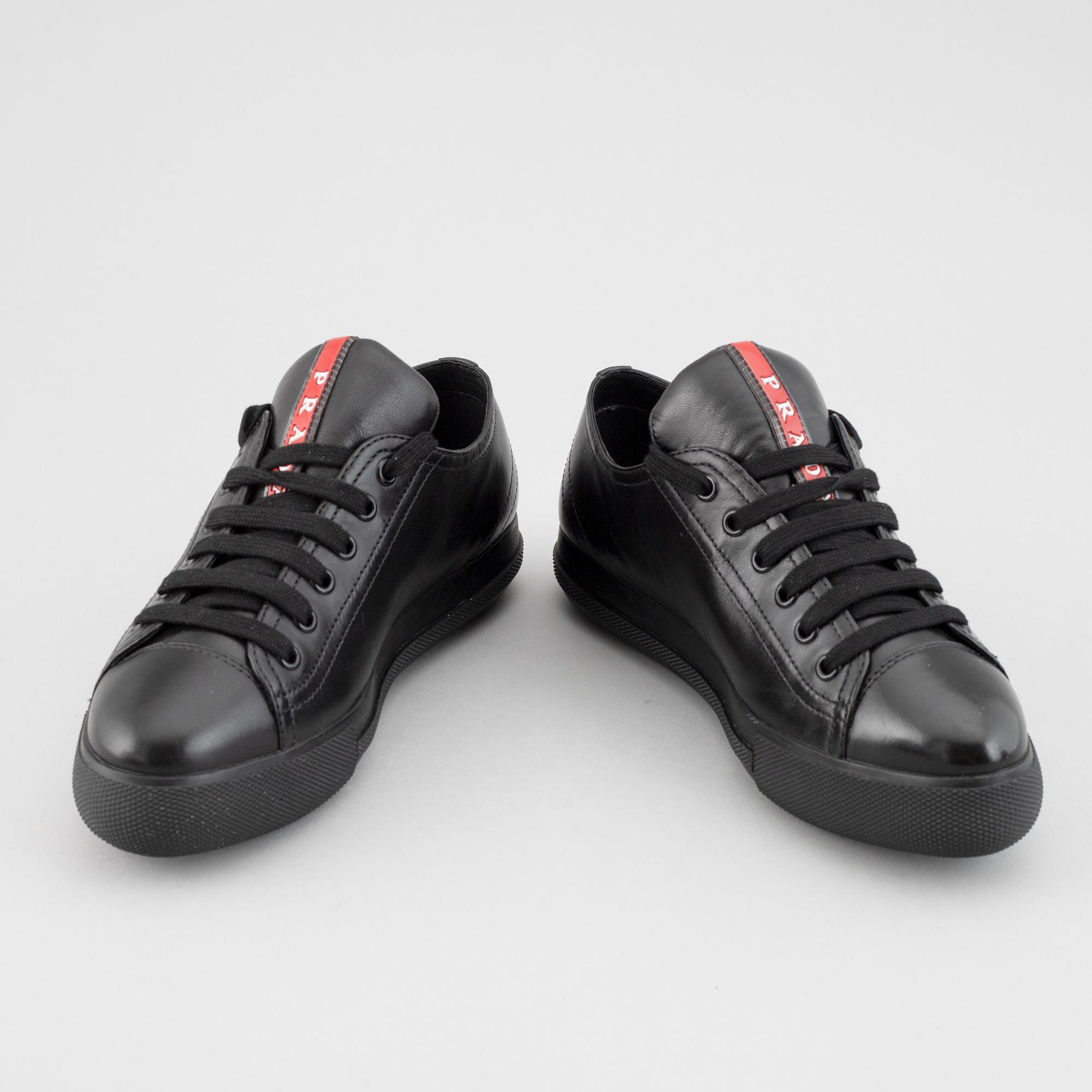 PRADA, sneakers, två par, storlek 35,5.