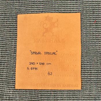 Gunilla Lagerhem Ullberg, matta "Spegel special" för Kasthall ca 238x238 cm.