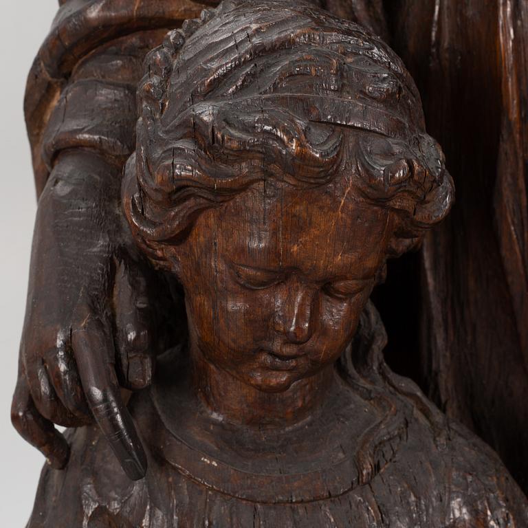 Träskulptur, 1600/1700-tal. Barock.