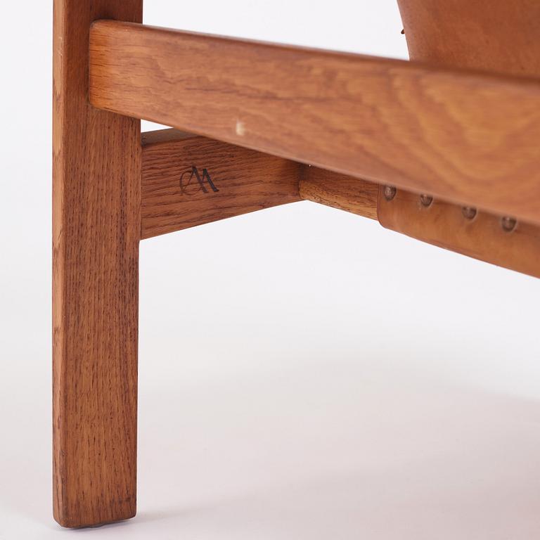 Carl-Axel Acking, a first edition "Trienna", easy chair, cabinetmaker Torsten Schollin, 1950s. Provenance Carl Axel Acking.