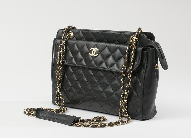A Chanel handbag.