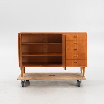 A teak-veneered sideboard, 1950's/60's.