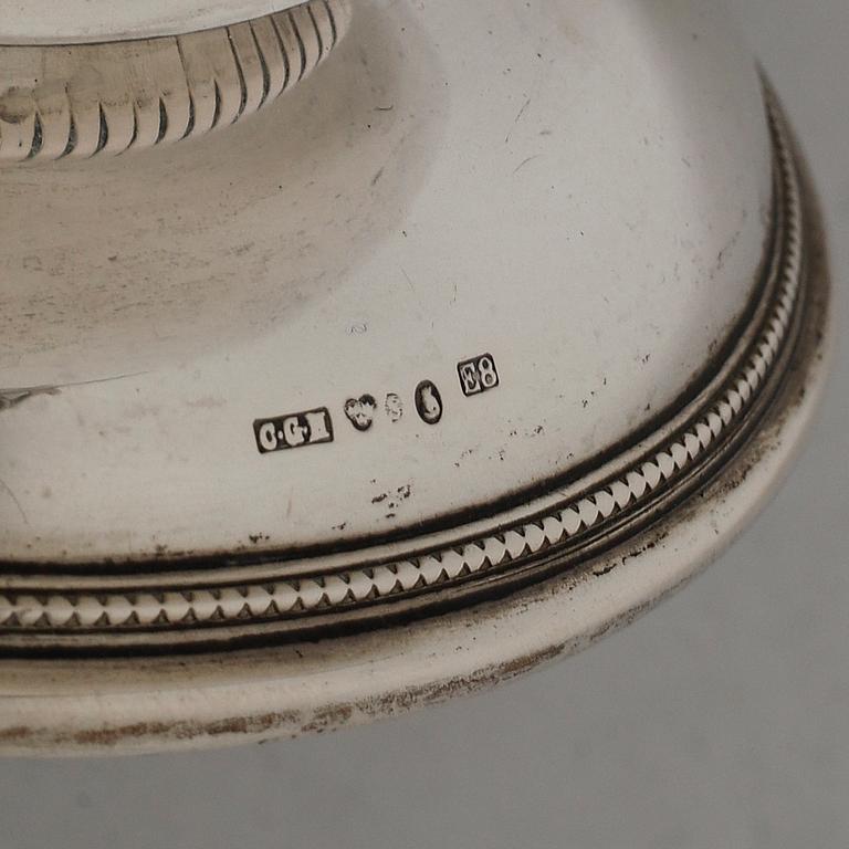CG Hallberg, skål, silver, Stockholm 1931.