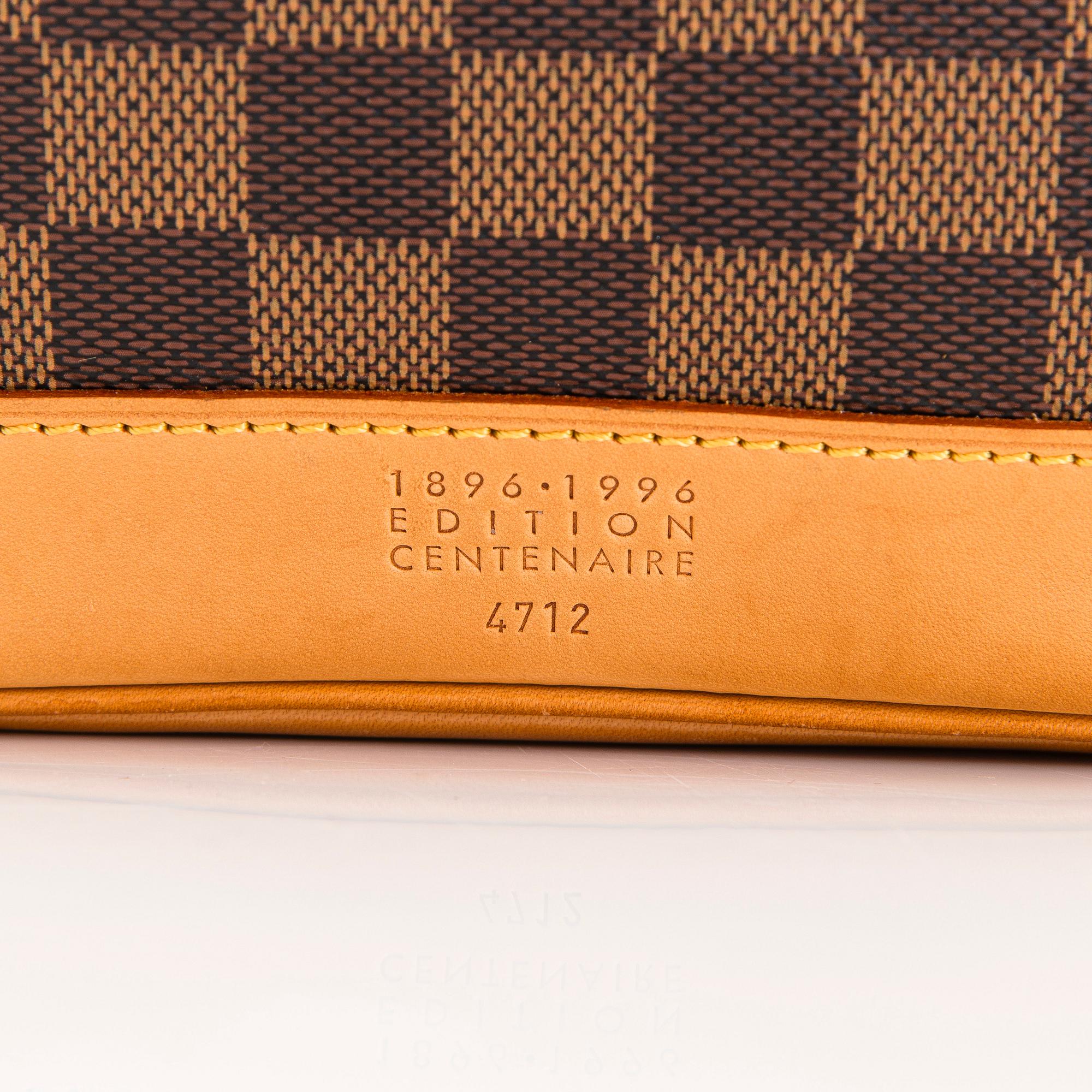 Louis Vuitton, reppu, "Arlequin Centenaire Soho", limited edition.