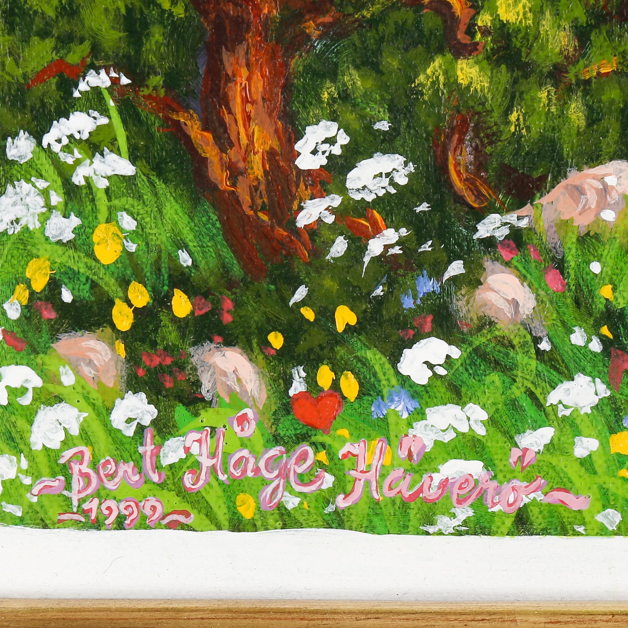 BERT  HÅGE HÄVERÖ, olja på duk, signerad samt daterad 1999.