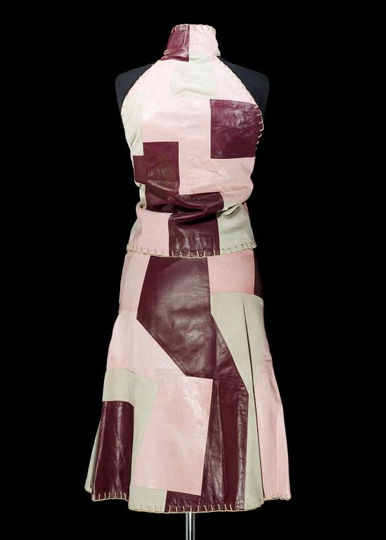 ALEXANDER MC QUEEN, kjol samt top.