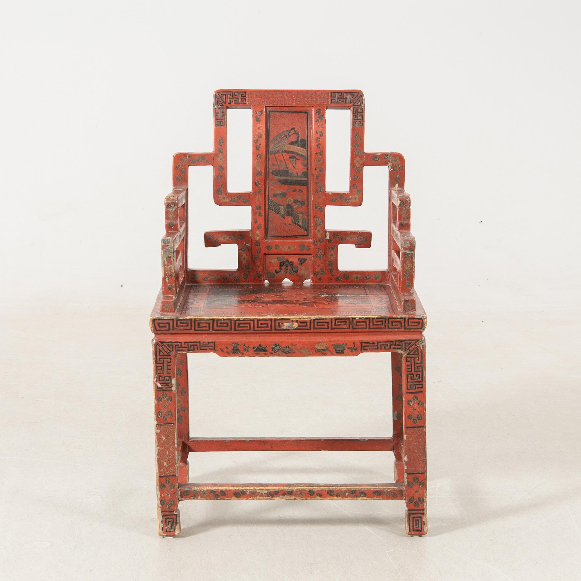 Armchair, China 20th century.