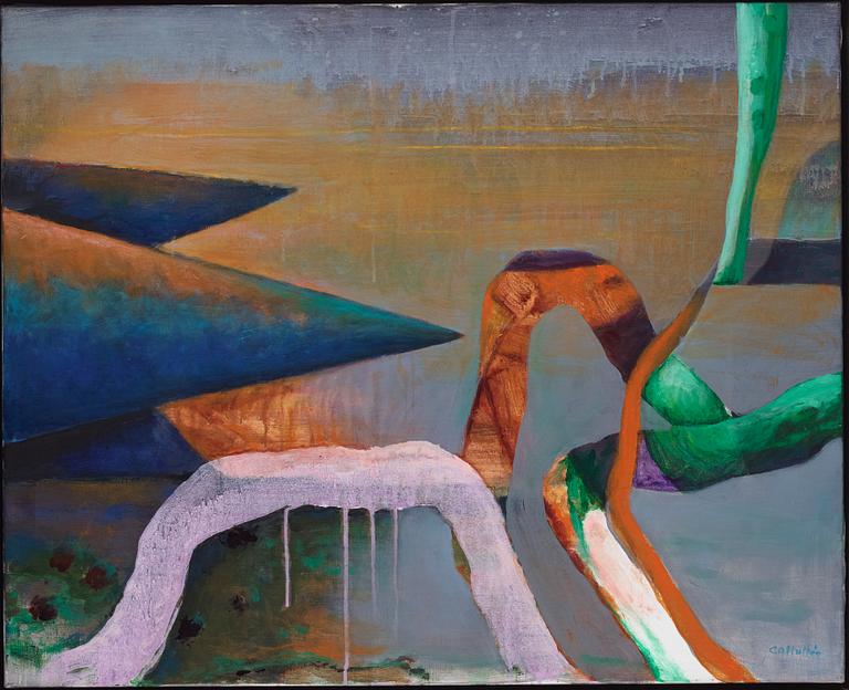 CO Hultén, Abstrakt landskap.