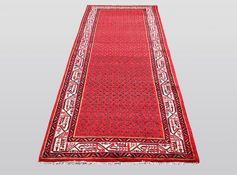 Gallerimatta, Sarouk - Mir, ca 312 x 106 cm.