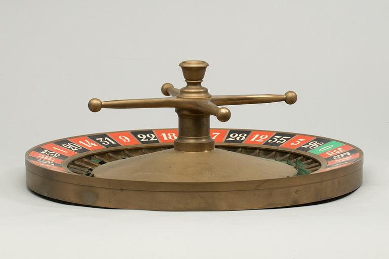 ROULETTEHJUL, 1900-tal.