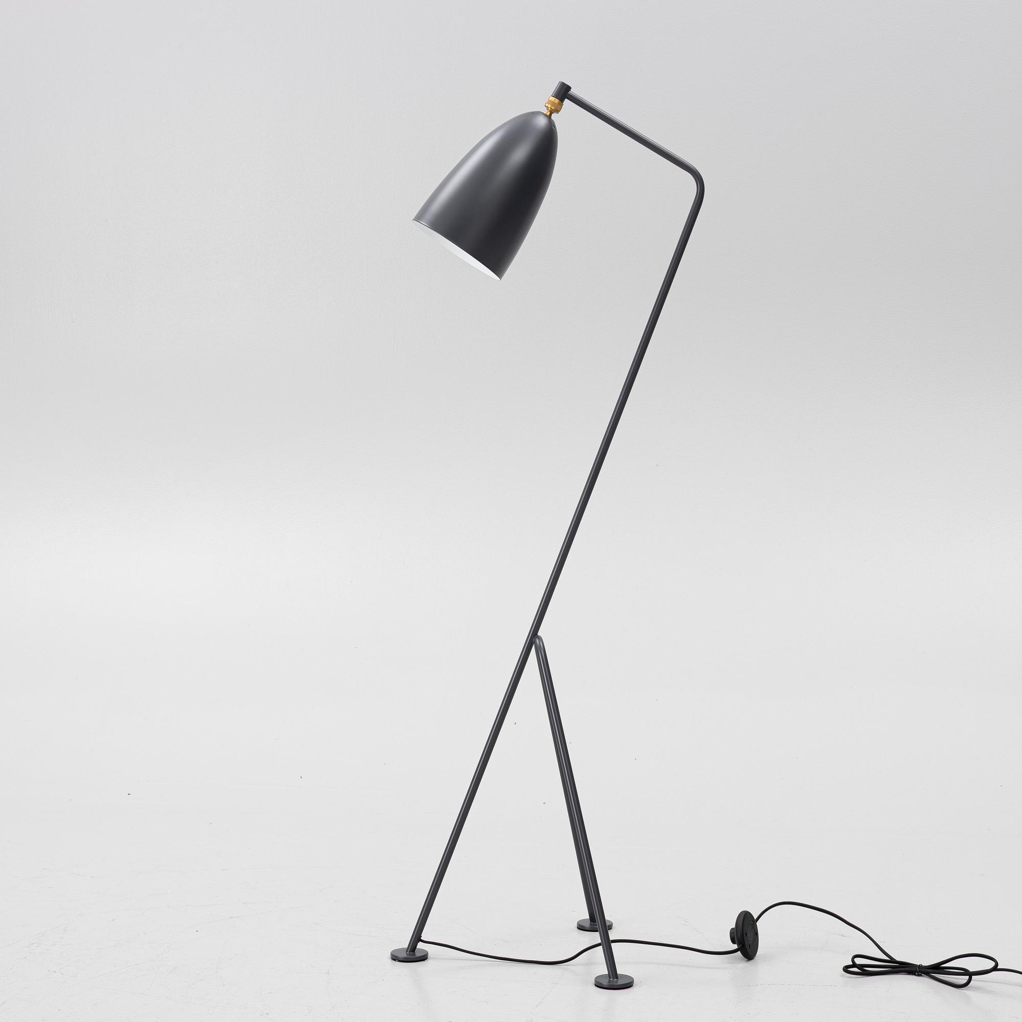 Greta Magnusson Grossman, Floor lamp, 'Grasshopper', GUBI, Denmark.