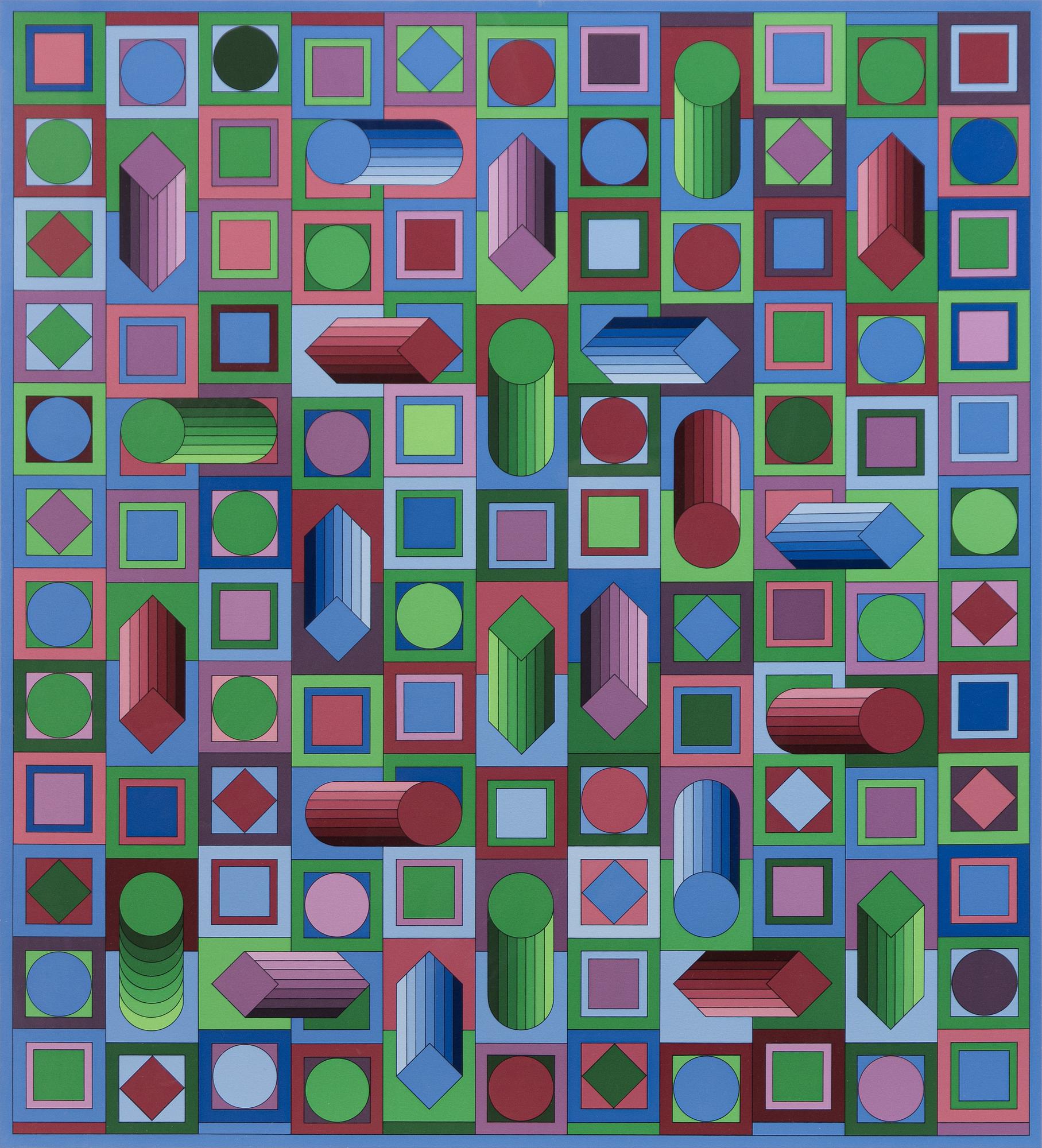 Victor Vasarely, "Hyram".
