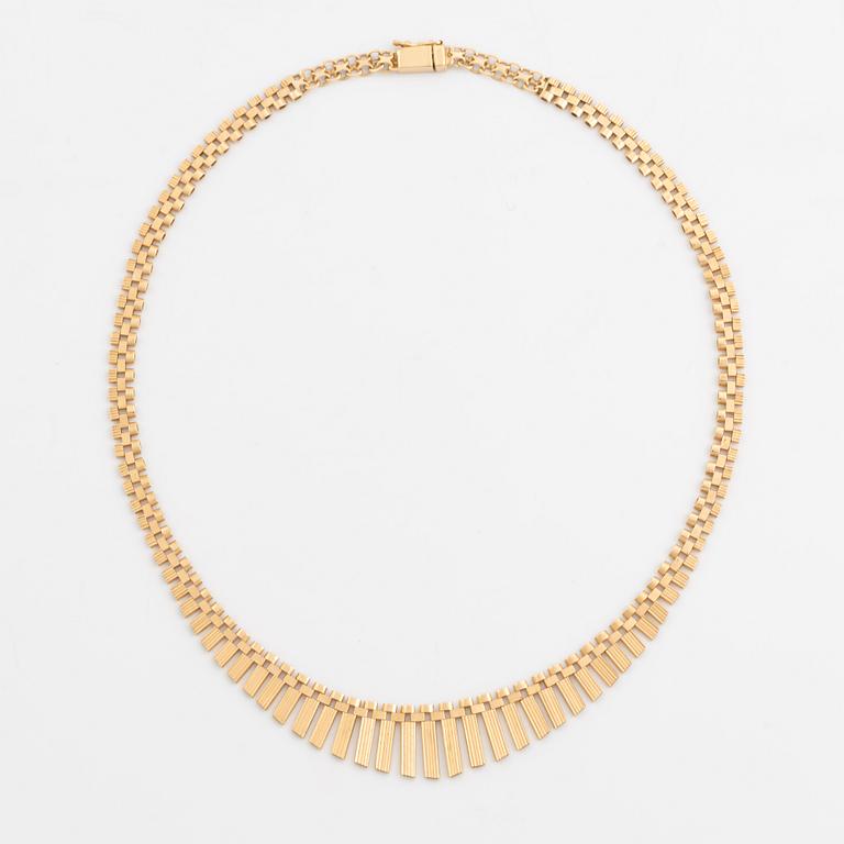 Collier, 18K guld.