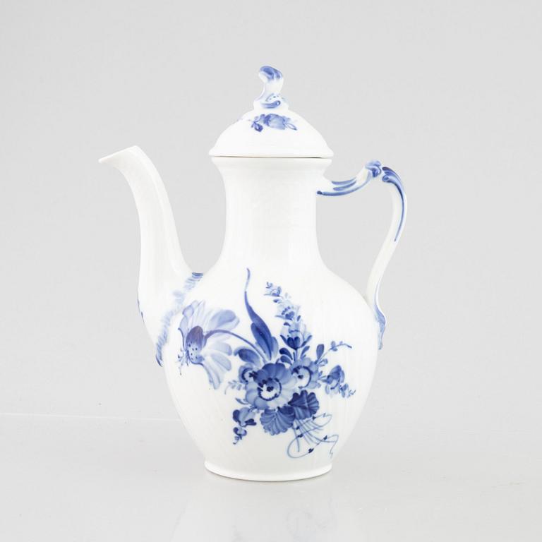 Royal Copenhagen, kaffeservis, 27 delar, "Blå Blomst", Danmark.