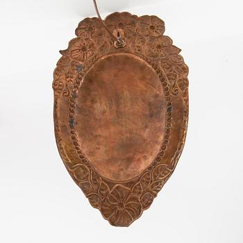 Vägglampa jugend tidigt 1900-tal.