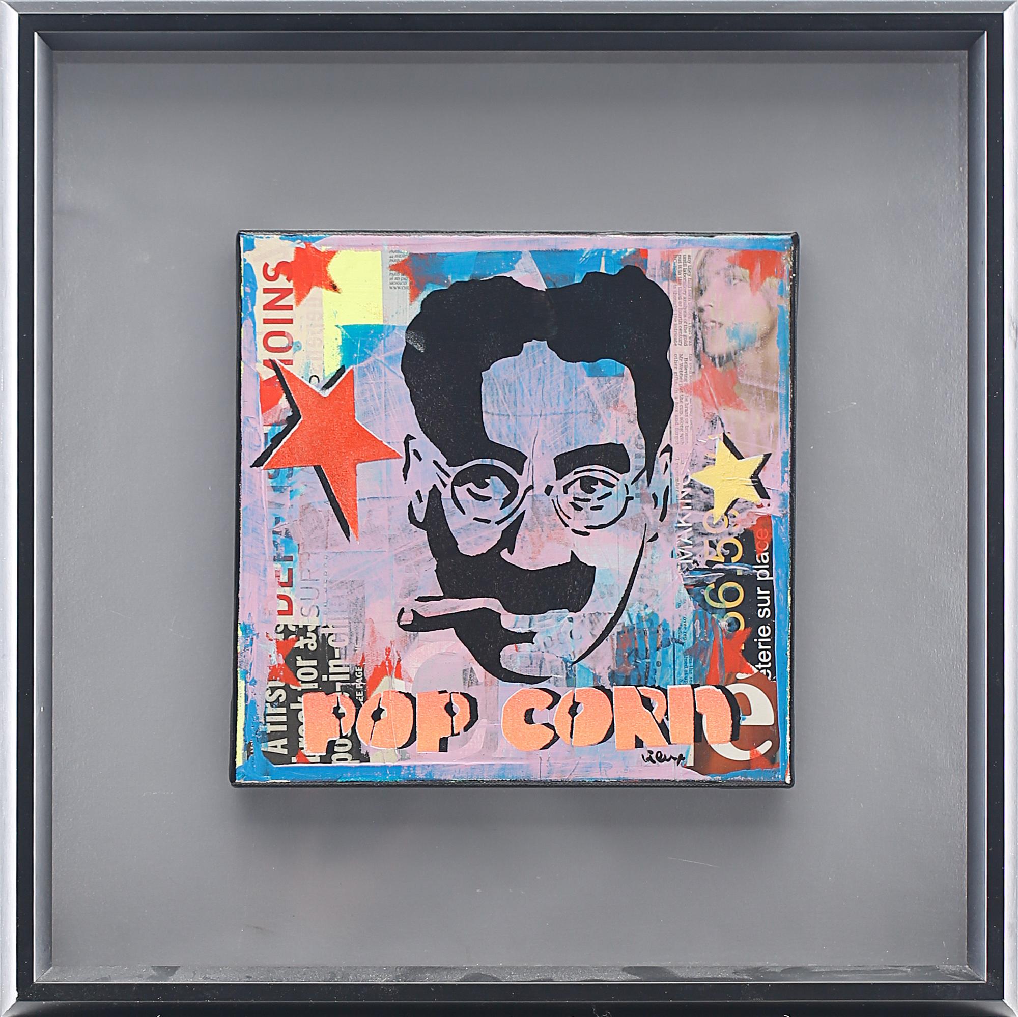 THIERRY VIEUX, Blandteknik på duk.